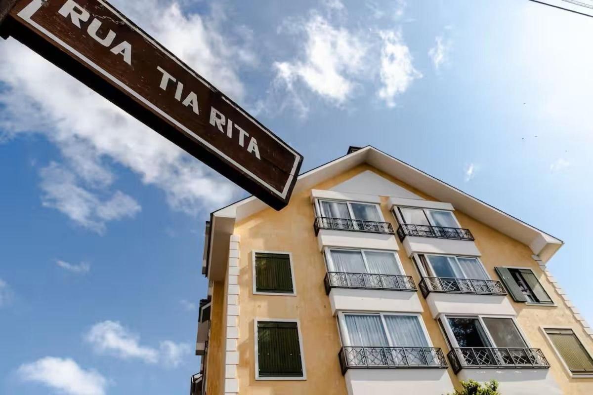 Locar-In Gramado - 200 M Da Rua Coberta Apartman Kültér fotó