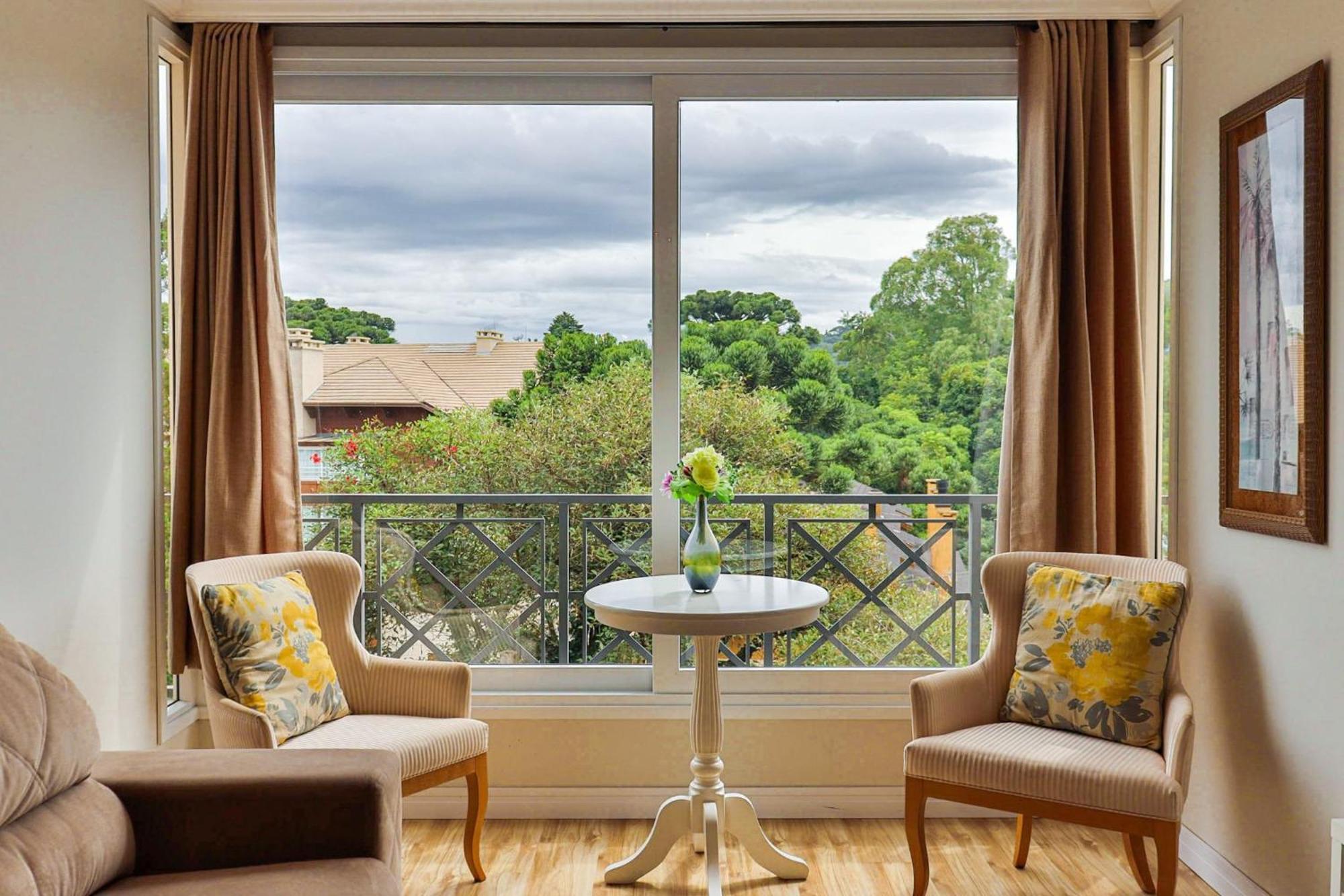 Locar-In Gramado - 200 M Da Rua Coberta Apartman Kültér fotó