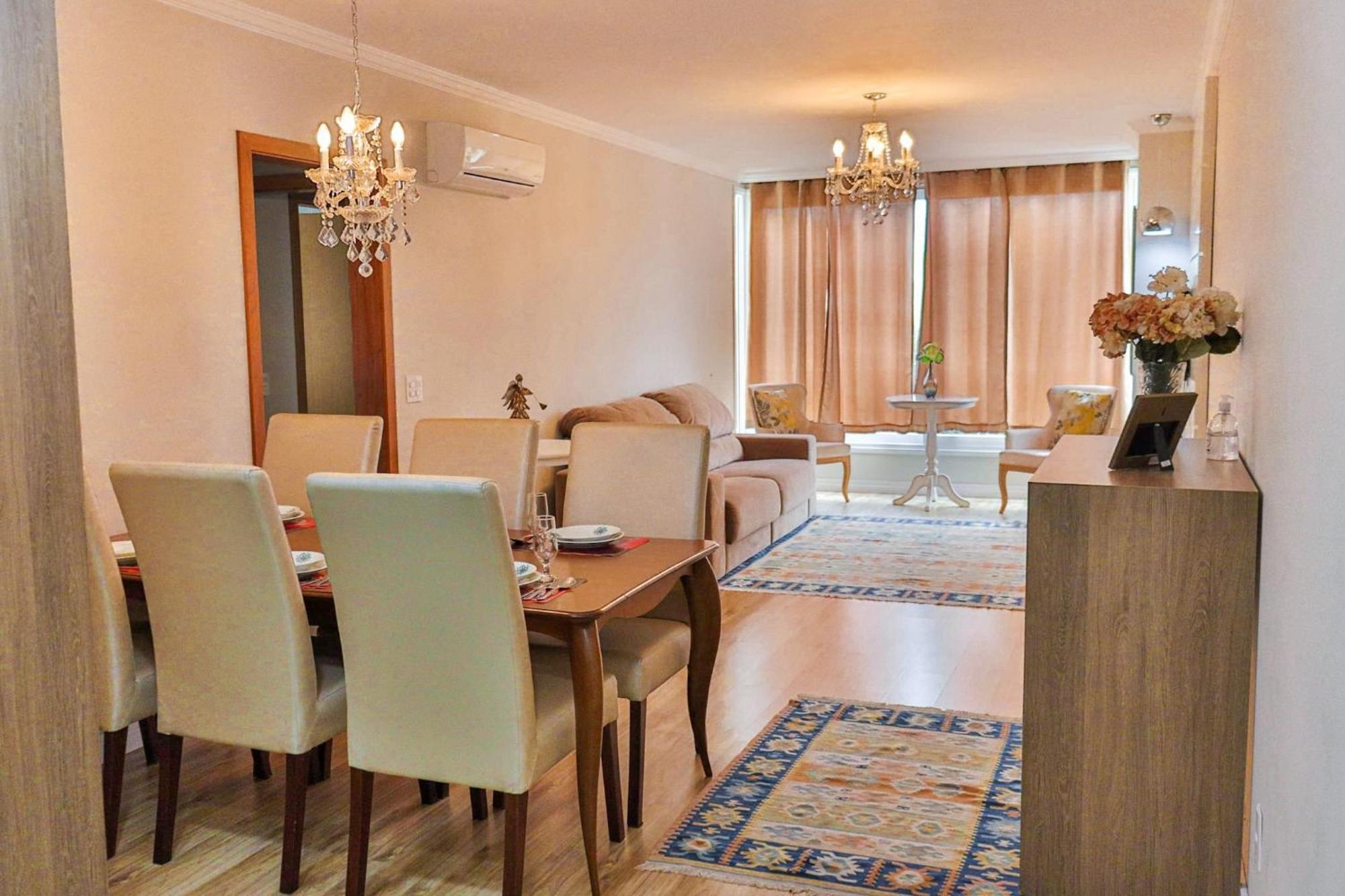 Locar-In Gramado - 200 M Da Rua Coberta Apartman Kültér fotó
