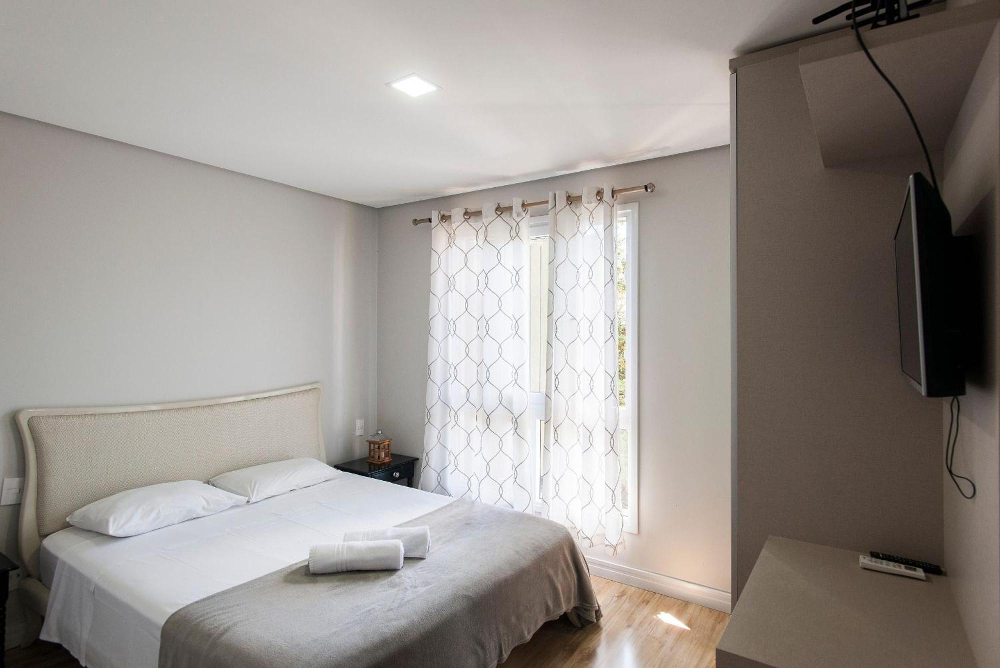 Locar-In Gramado - 200 M Da Rua Coberta Apartman Kültér fotó
